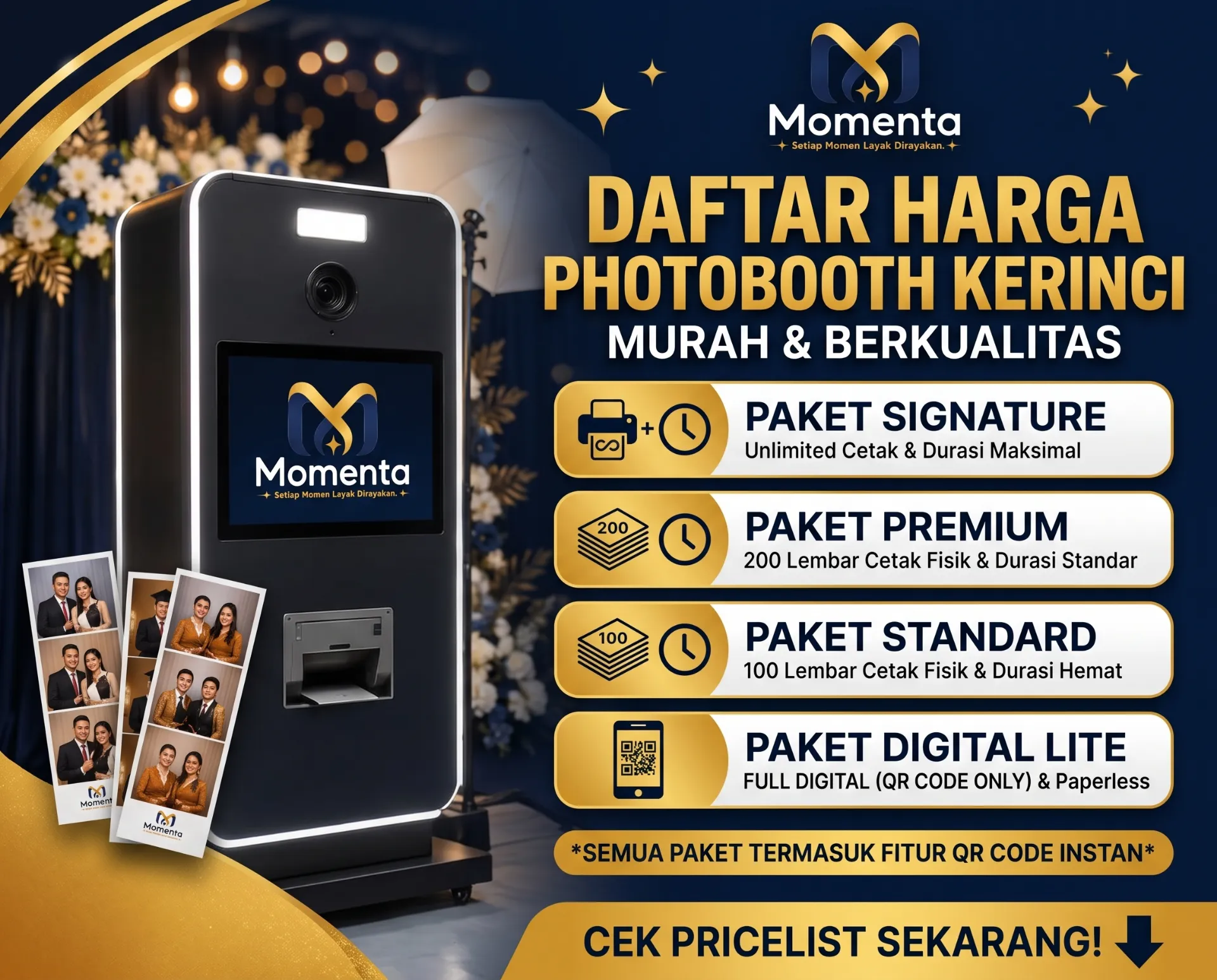 harga photobooth Kerinci