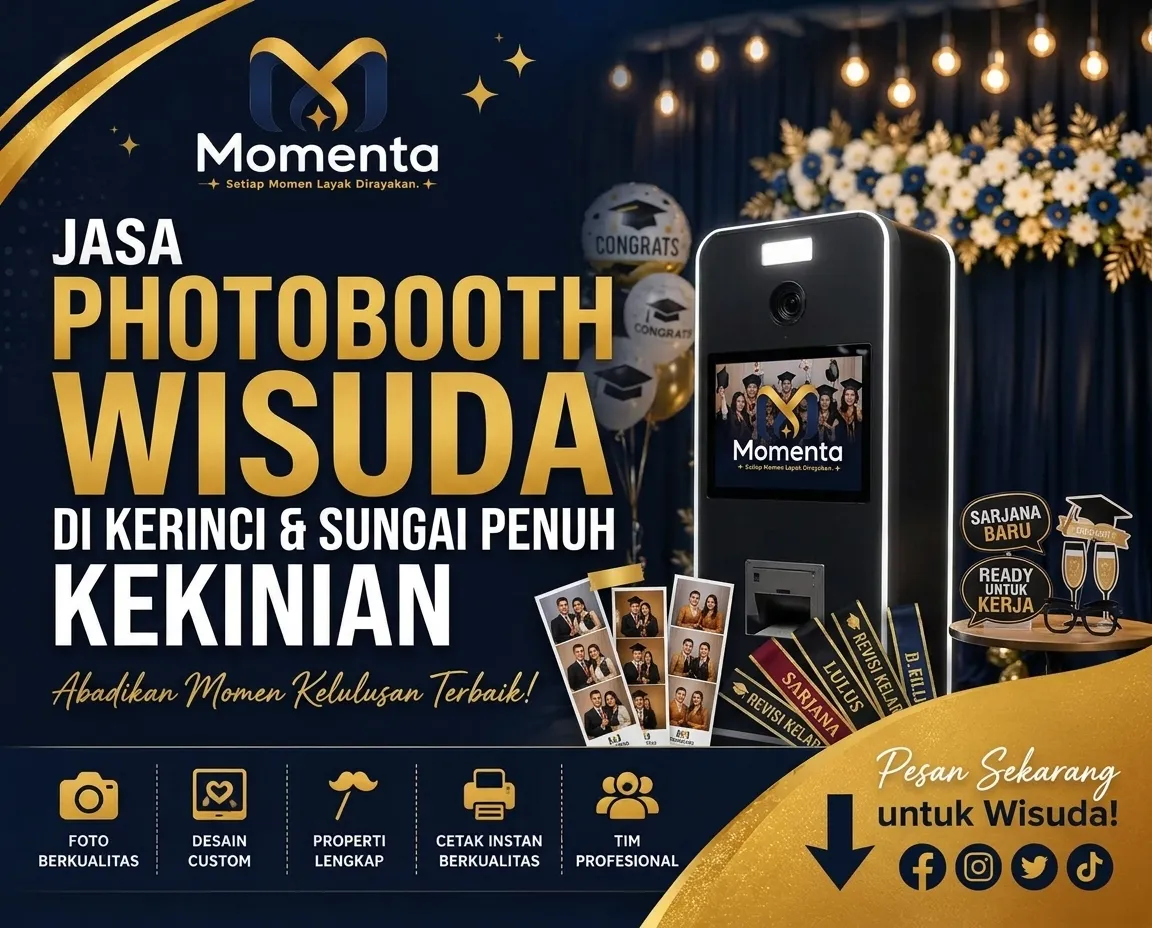 photobooth wisuda Kerinci