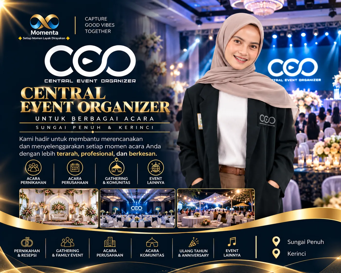 CENTRAL EVENT ORGANIZER jasa event organizer Sungai Penuh dan Kerinci