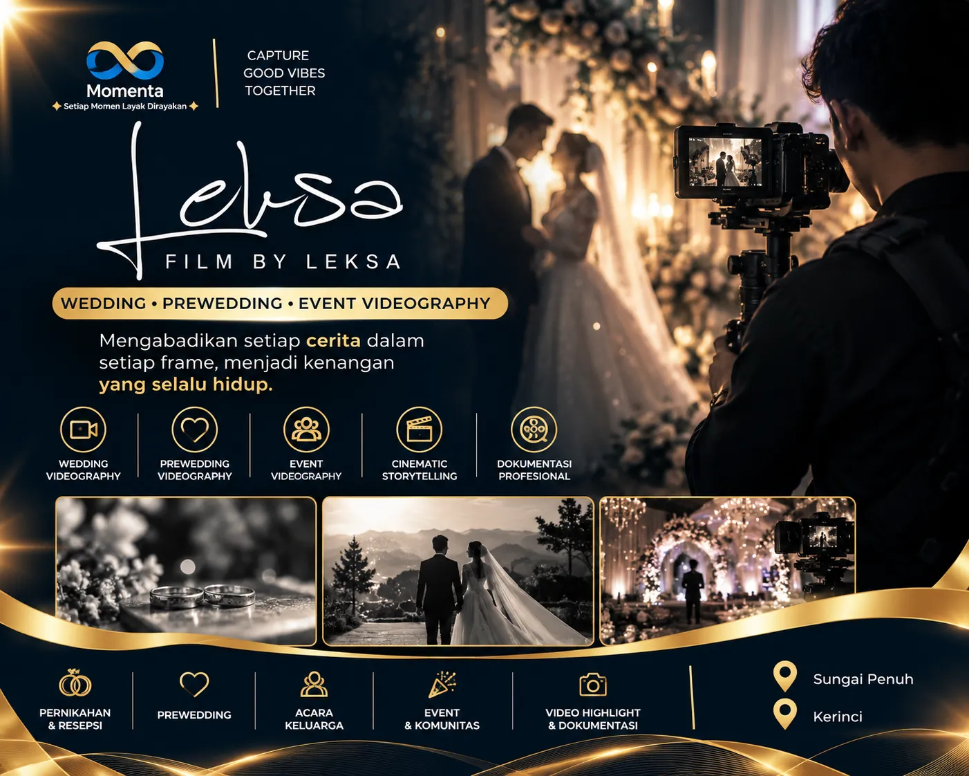 Lexsa Gallery videografi wedding prewedding dan event
