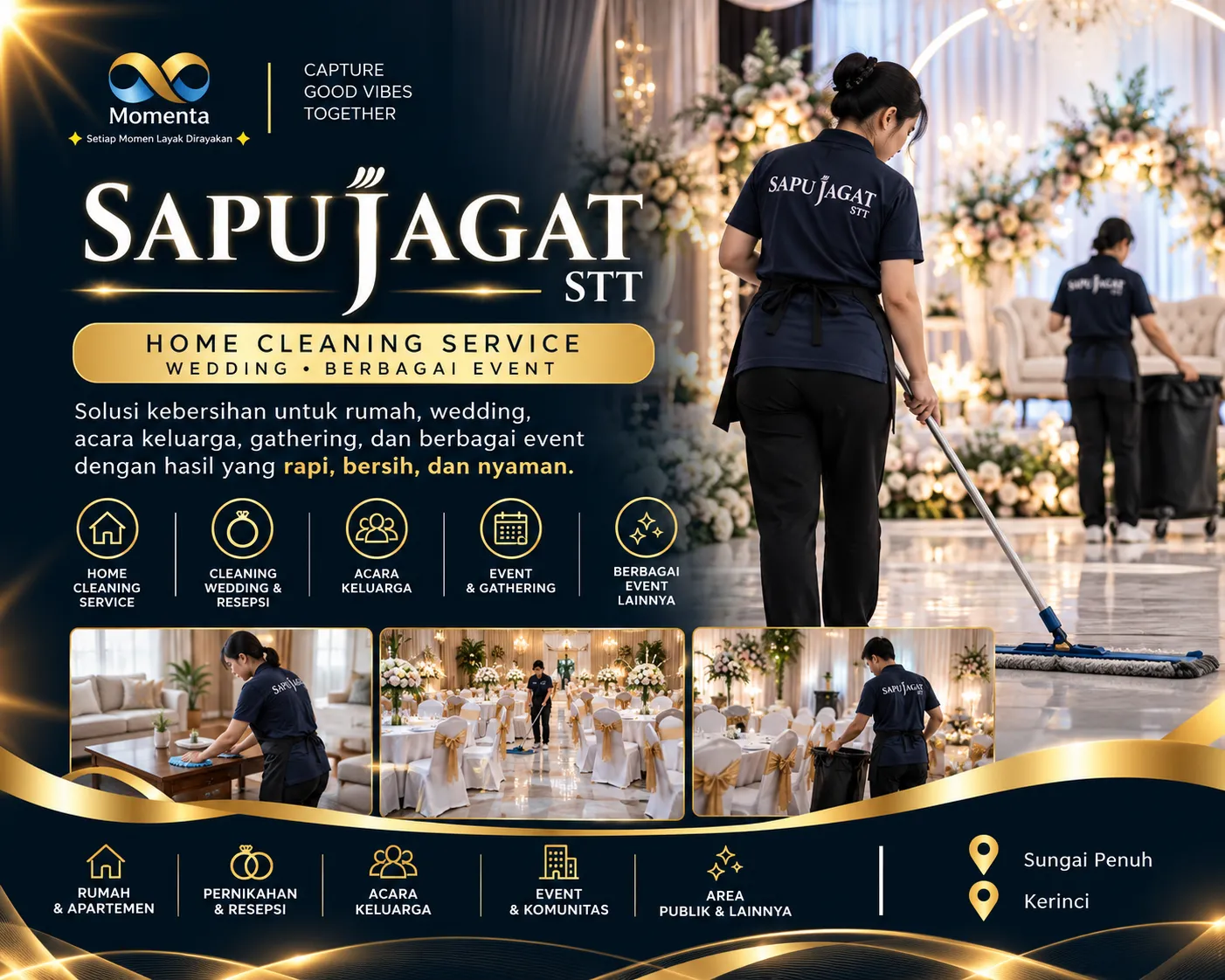 Sapu Jagat STT Home Cleaning Service dan Cleaning Service Event