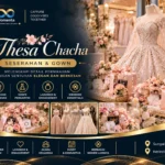 Thesa Chacha seserahan dan gown untuk pernikahan